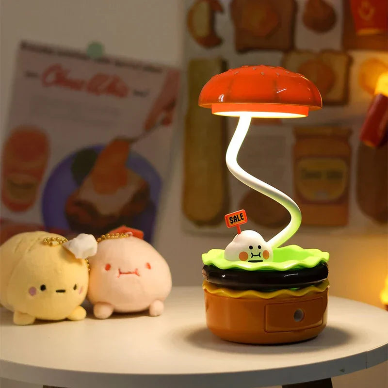 HamburLite - Lampe LED Hamburger Ambiance de décoration plus nette