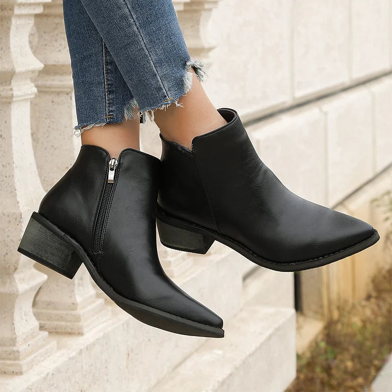 Bottines minimalistes intemporelles Belezaa