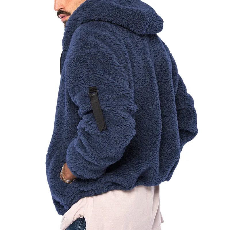 Niklas - Moderne fleece sherpa-jas pullover voor heren