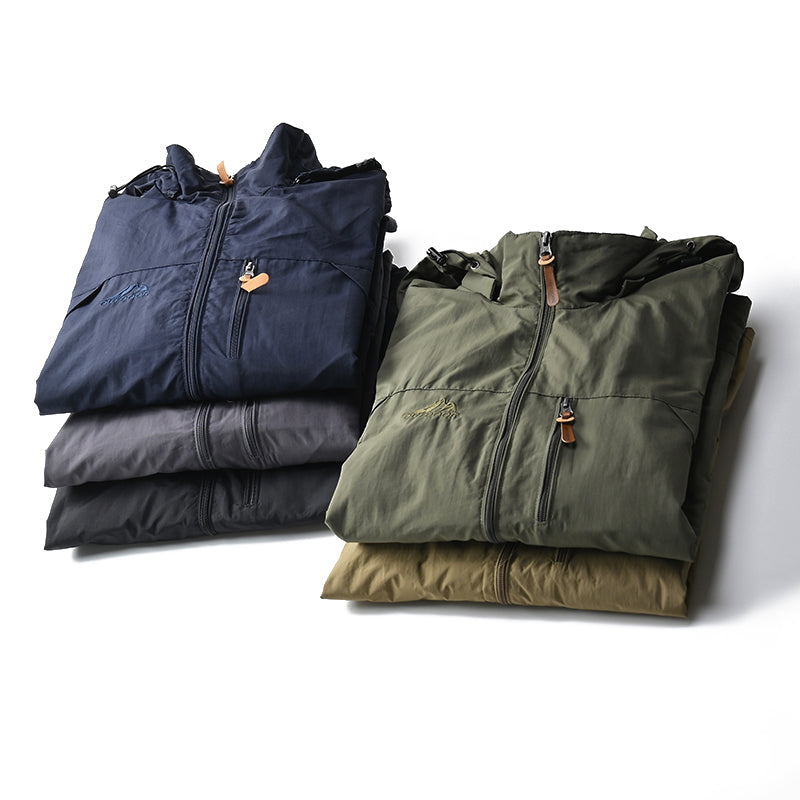 Herfstjas: Windjack voor heren | Waterdichte outdoor hooded outerwear