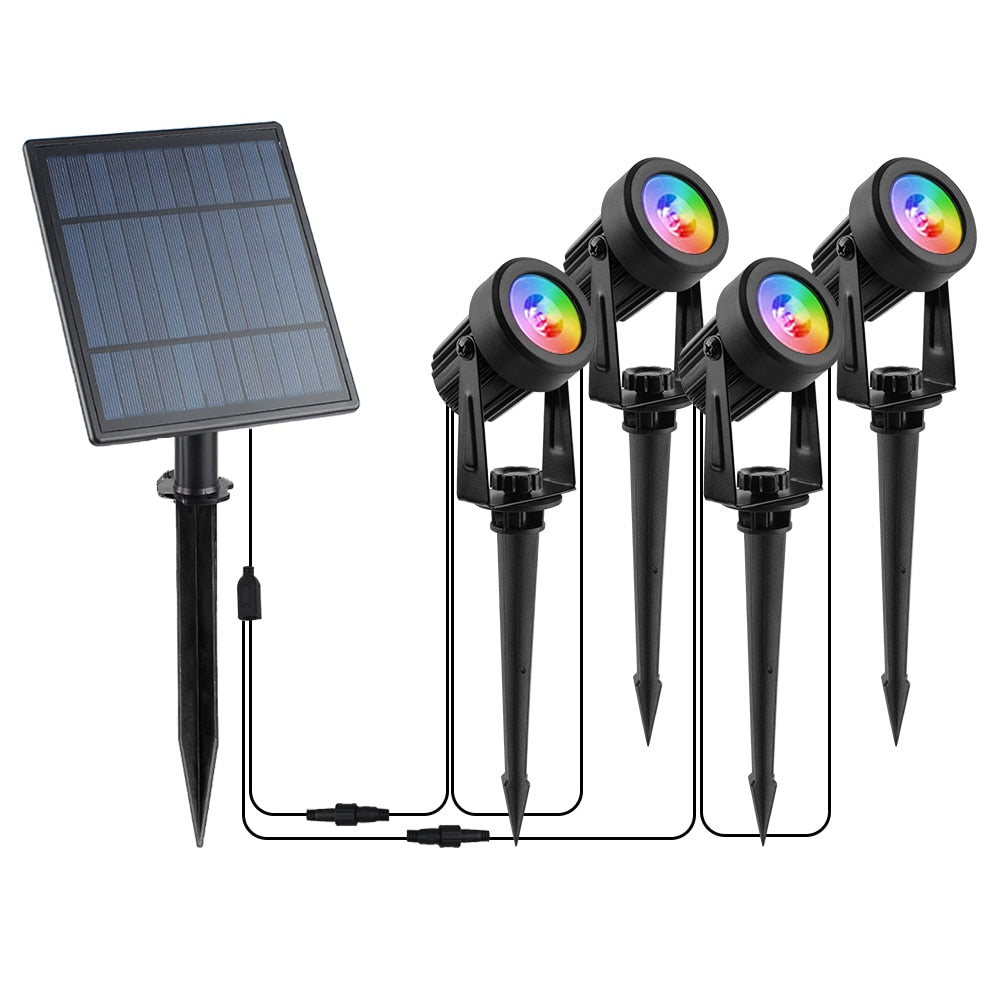 Solar Spotlight Waterdicht IP65 LED op zonne-energie