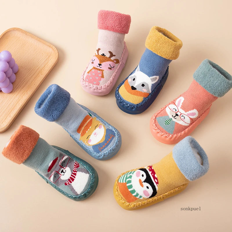 EllaWalk Baby Sock Shoes - Primeros andadores acogedores para niños