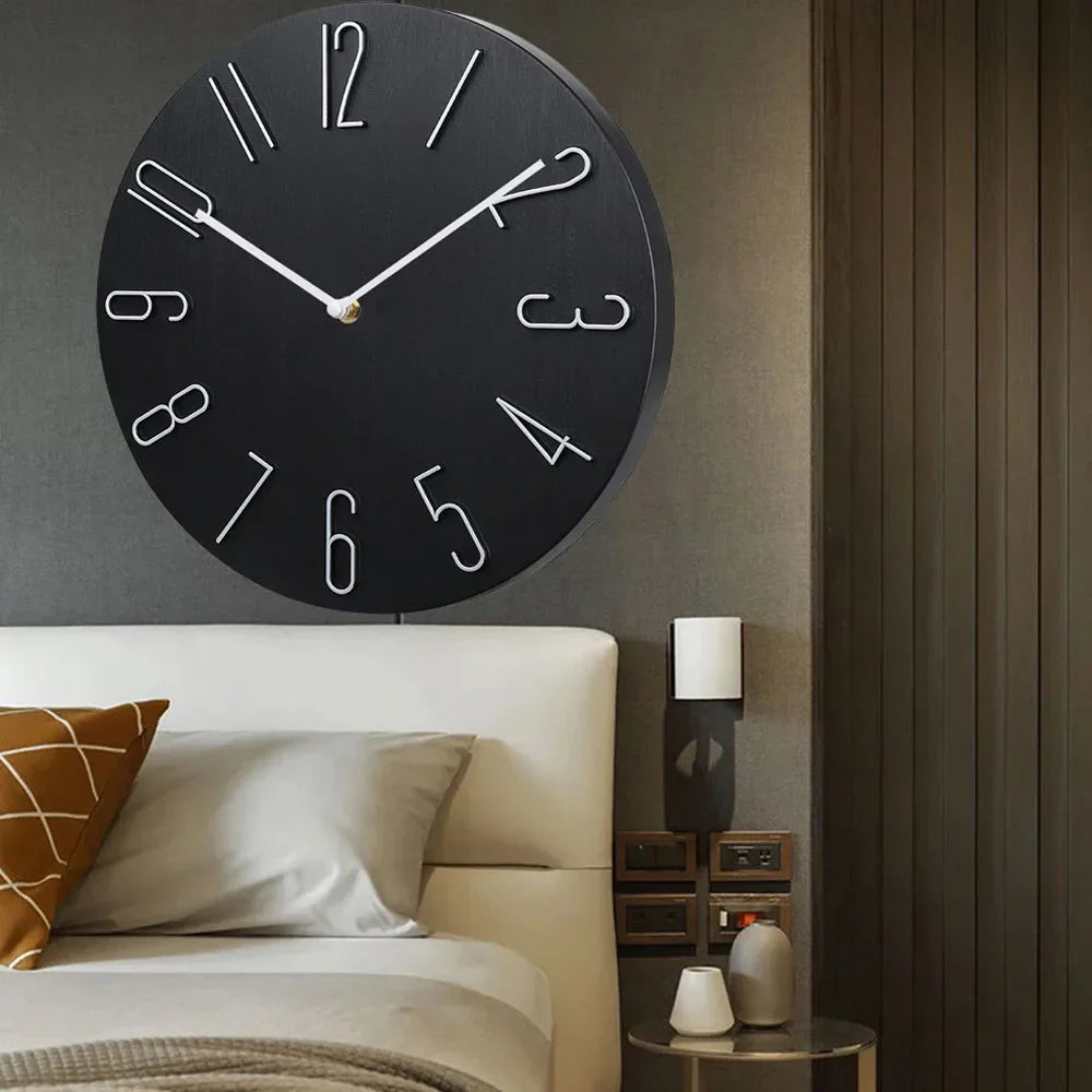 SleekTick – Reloj de pared contemporáneo ultrasilencioso