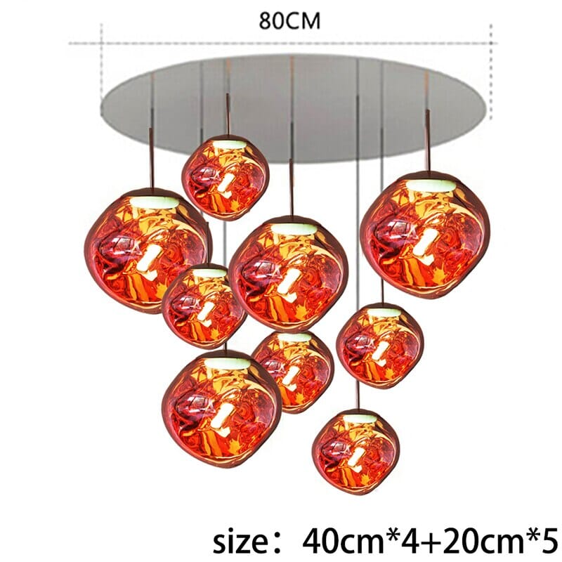 Nordic Lava Bundel Kroonluchter