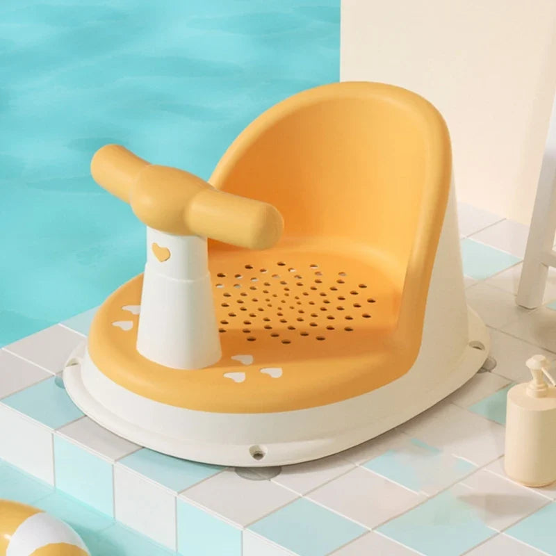 Silla de baño antideslizante para bebés