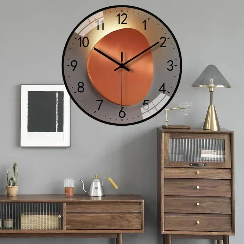 SilentTime – Reloj de pared digital de estilo clásico