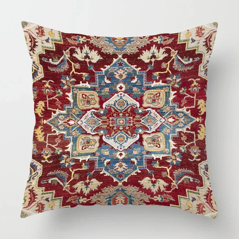 SaharaStyle - Housse de coussin à motif marocain pour bureau et salon