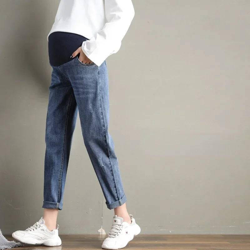 Zwangerschaps Boyfriend Jeans