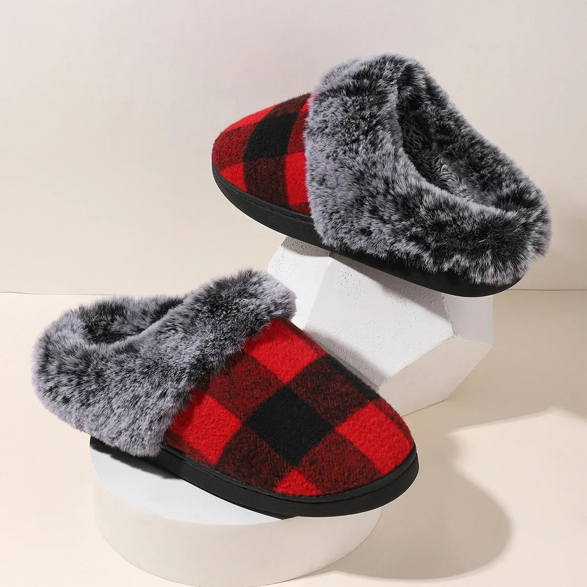 ThickWarmth - Non-slip Winter Classic Slippers