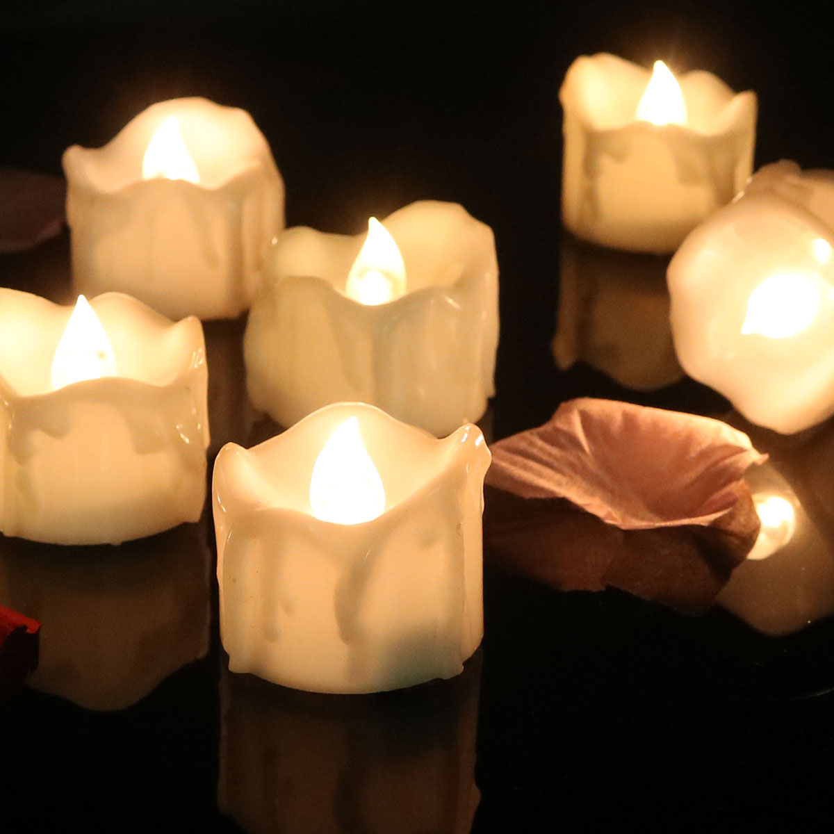 Candele senza fiamma