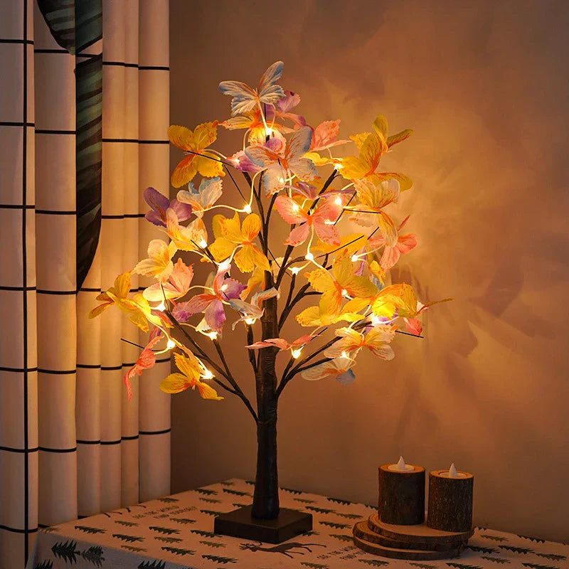 GlowBonsai - Lampe artificielle d'arbre LED pour chambre et fête