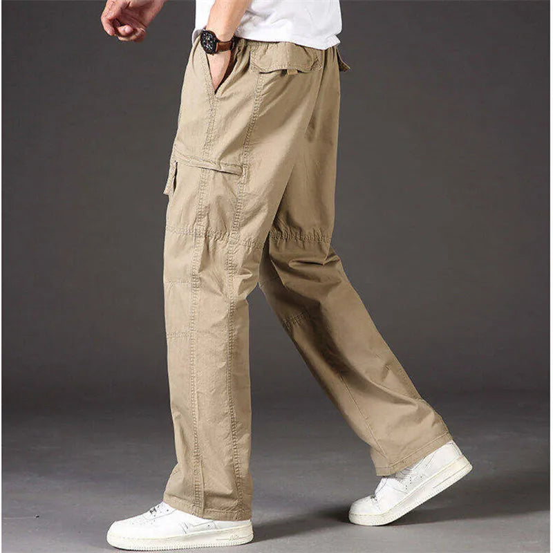 Pantalones Cargo de Algodón para Hombre