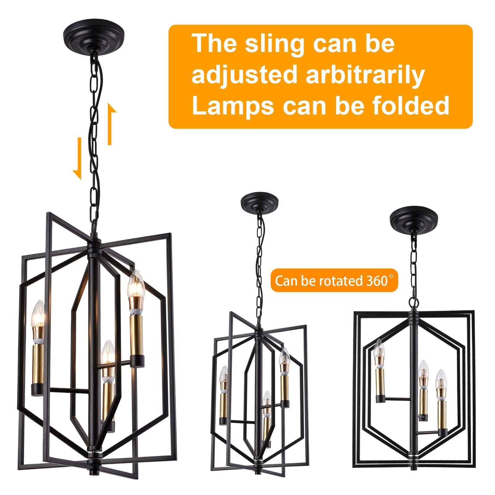 Lampe de plafond Jules Cage