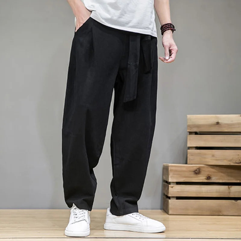 Men's Breathable Linen Pants