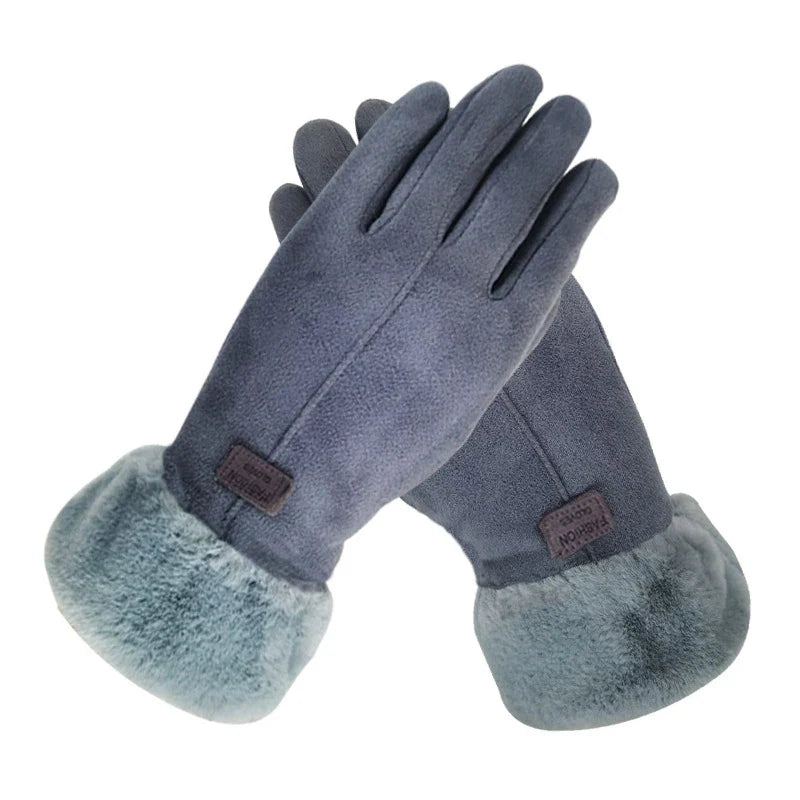 Gants d'hiver classiques en polaire