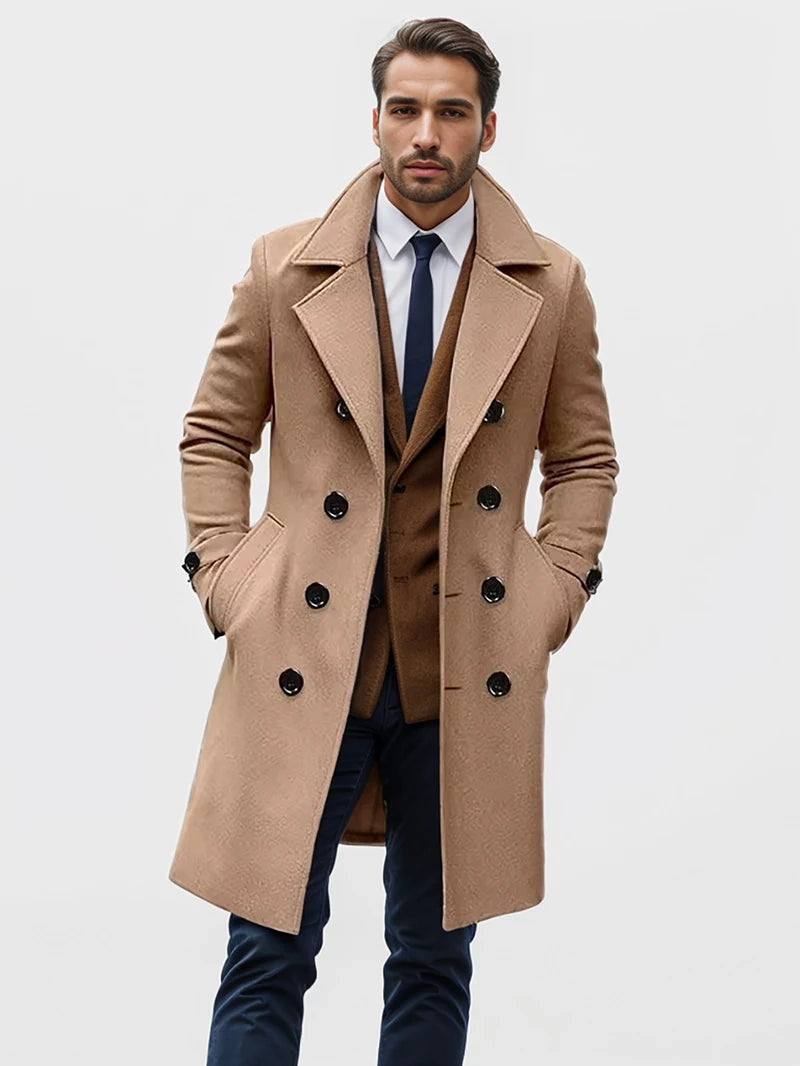 Cairne : manteau/veste en laine pour hommes automne et hiver