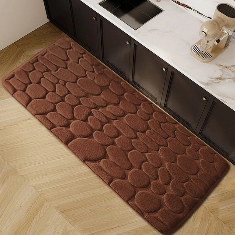 Sara Thickened Kitchen Floor Mat - Soft, Washable, Non-slip Absorbent Mat