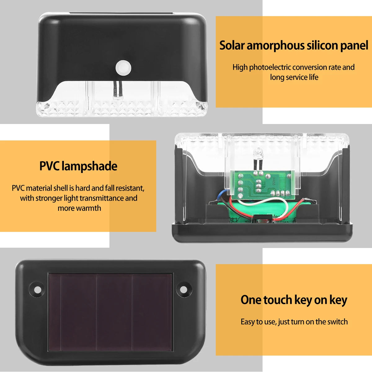 Solar Fence Light™ | Per set van 4