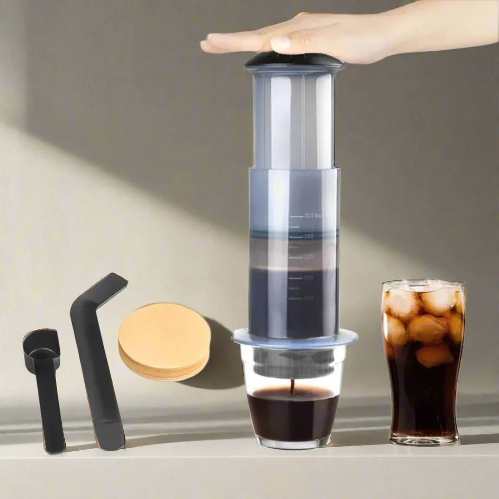 Portable French Press Espresso Maker – Travel-Friendly and Convenient