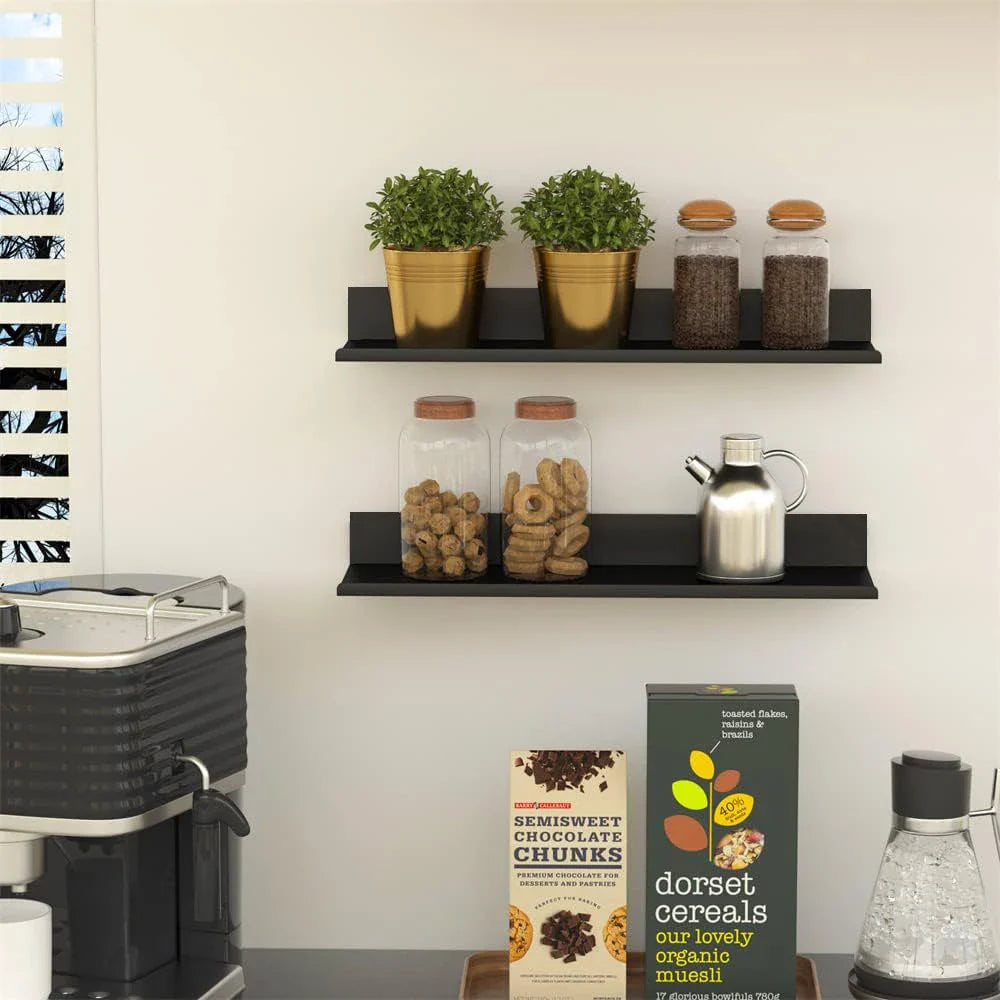 Stylish Aluminum Floating Shelves Solution