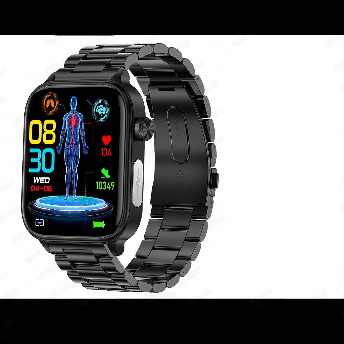 Vera Medical Smartwatch – AI Health & Fitness Tracker for Blood Glucose, Lipid, & Uric Acid