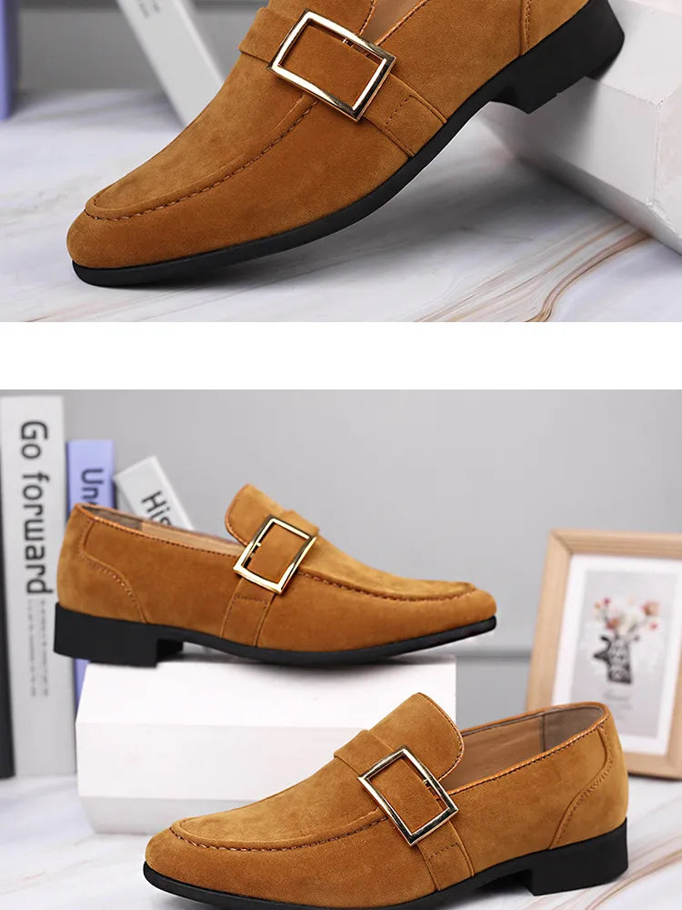 Vincenzo Suede Loafers