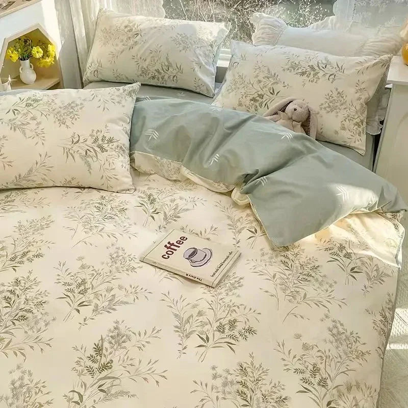 Set di biancheria da letto alla moda coreana