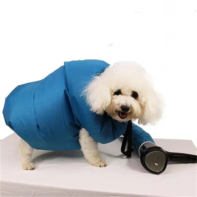 Sac de séchage pour animaux de compagnie – Sèche-cheveux rapide, portable et pliable pour chiens