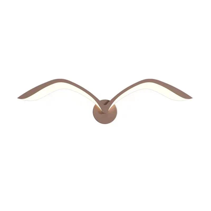 Seagull Bird Vegglampe Sconce