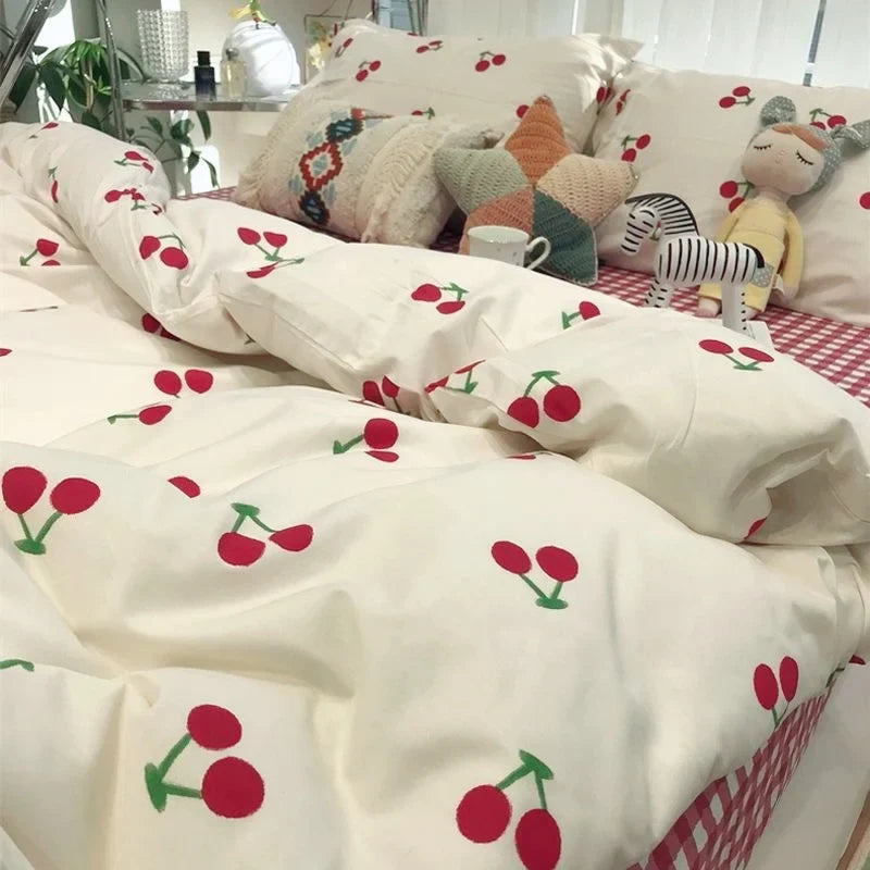 Korean Fashion Bedding Set