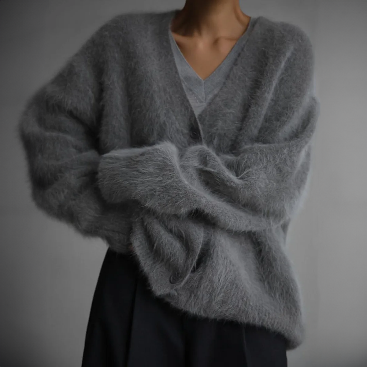 HAILEY | BEKVÄM CASHMERE CARDIGAN - tröja