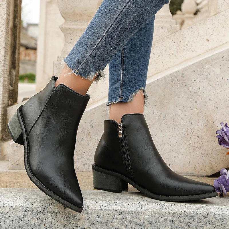 Bottines minimalistes intemporelles Belezaa