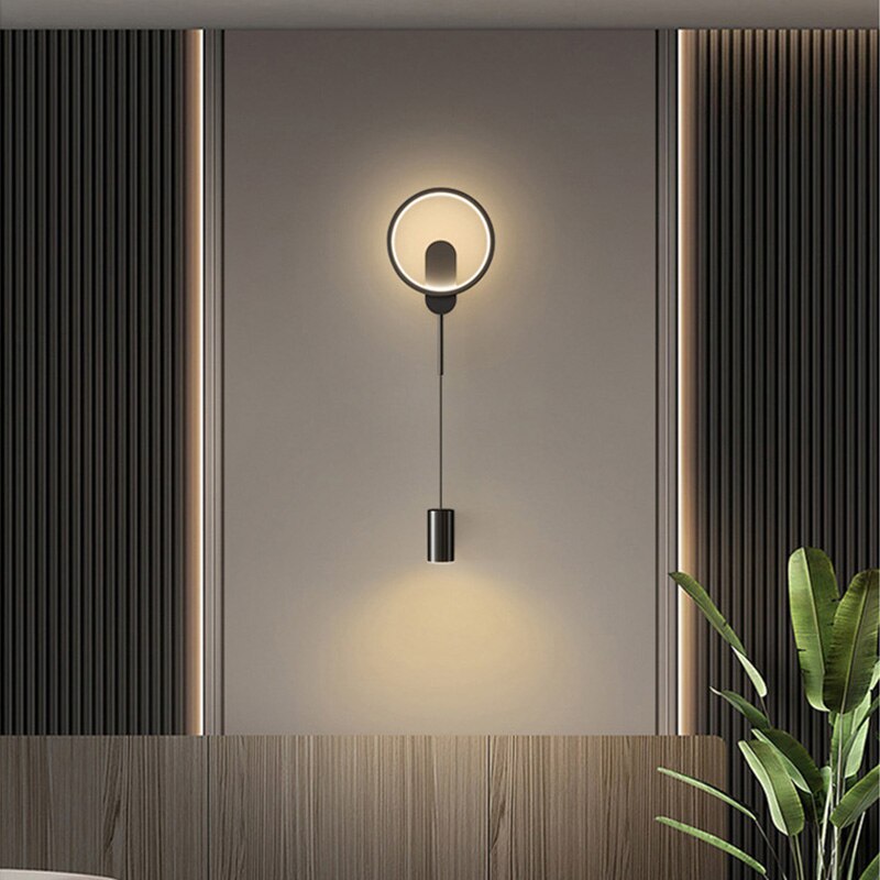 BAN Branwen Moderne LED Nordic Gouden Wandlamp 24W