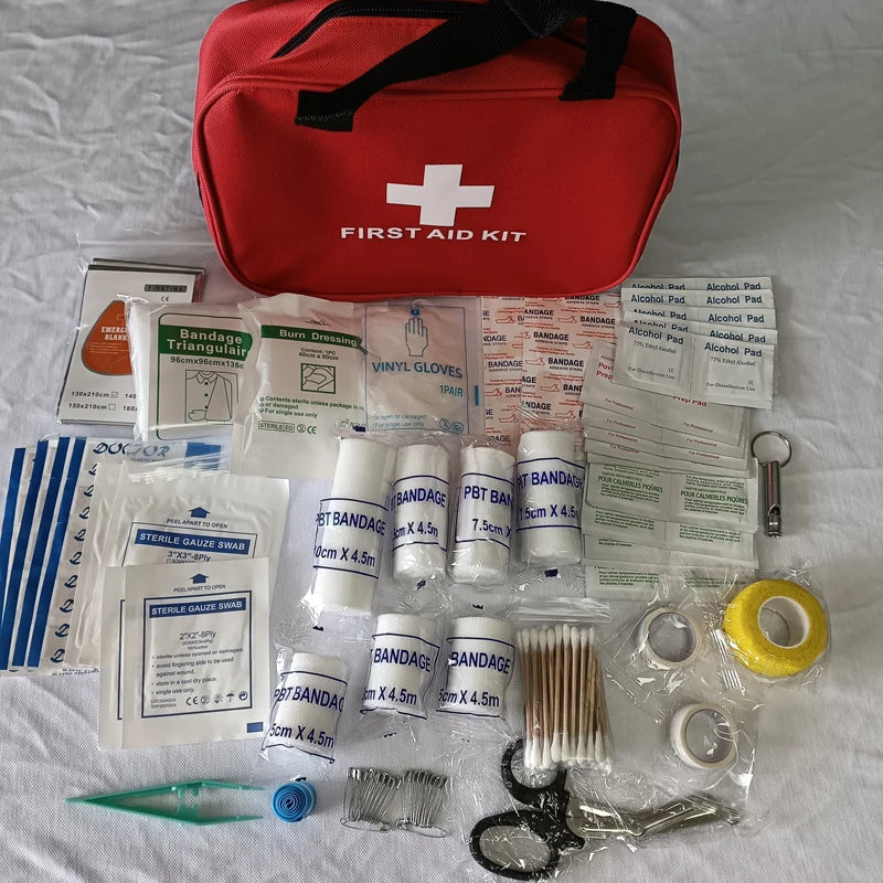 Trousse de premiers secours de 184 pièces