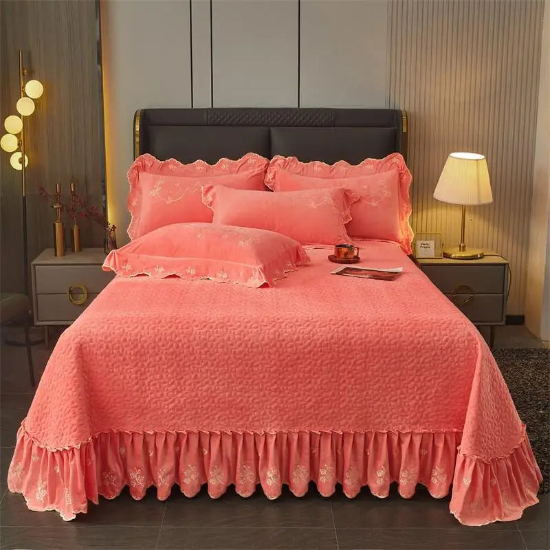 Vrouwelijke charme bedset