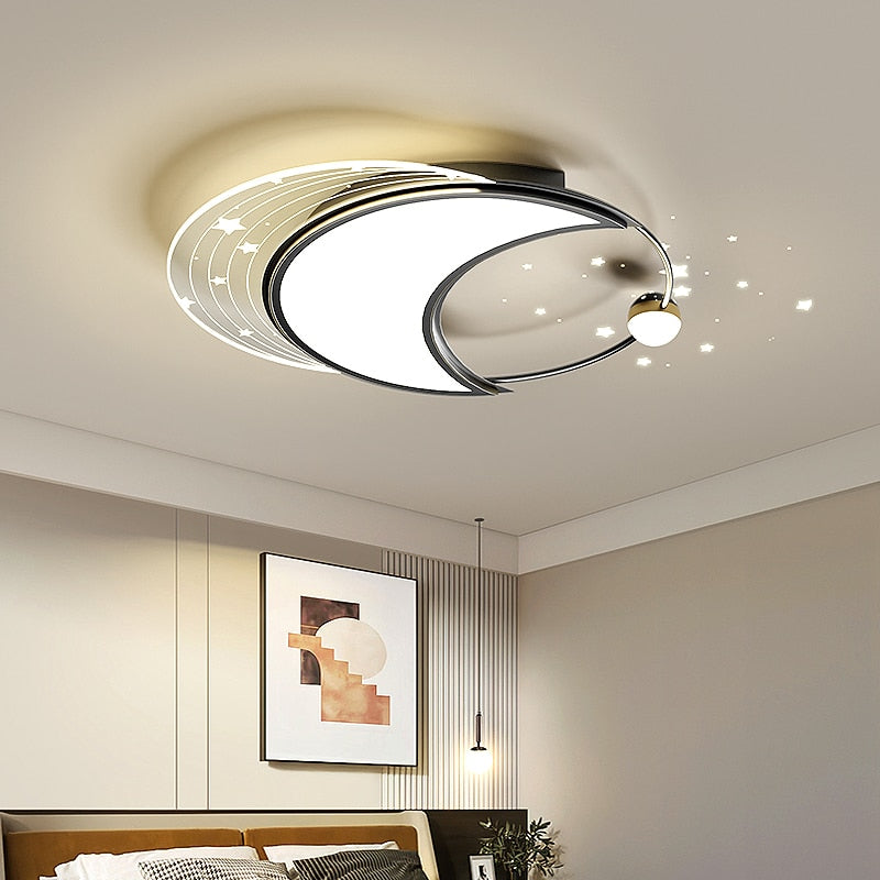 Moderne Luci da Soffitto LED Stellate