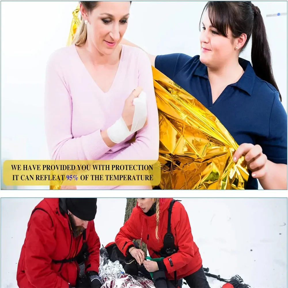 Couverture Thermique d'Urgence pour la Survie