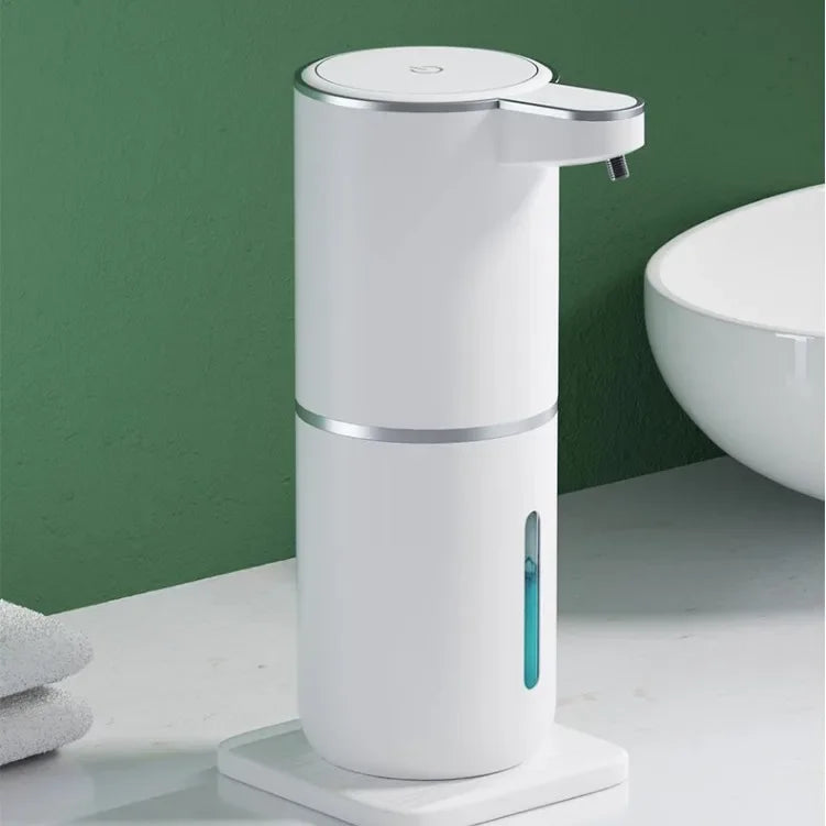 Zai Xiao 380ML Automatic Foam Soap Dispenser - Smart Touchless Bathroom Machine with USB Charging