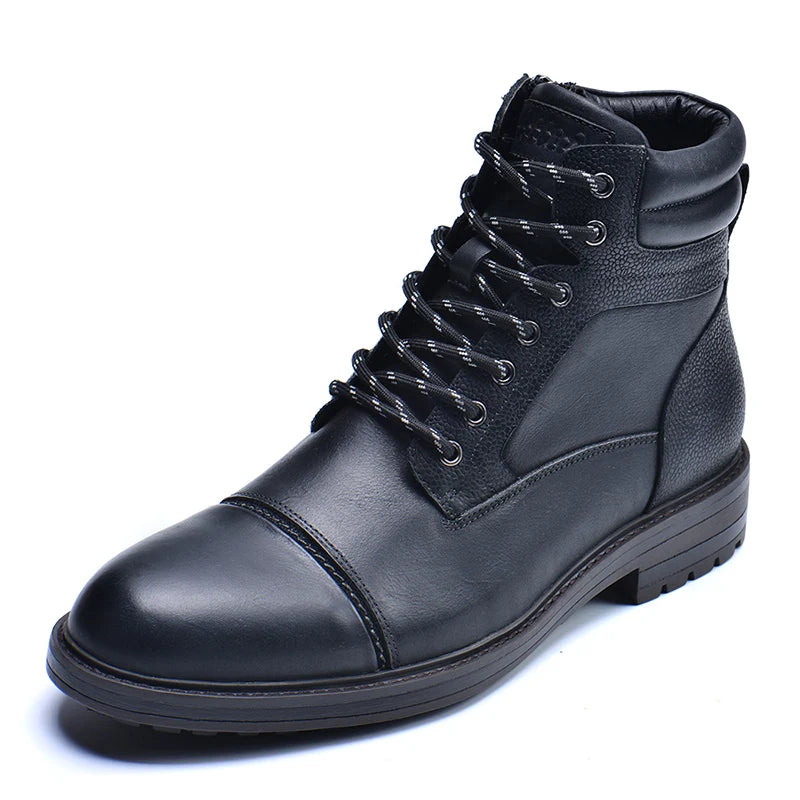 Genuine Leather Men Boots for Autumn and Winter