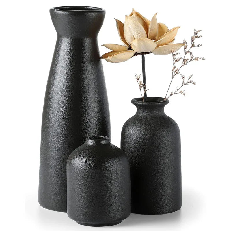  vase פרח קרמי מודרני