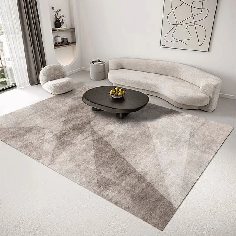 VIKAMA Crystal Velvet Nordic Rug – Luxurious 3D Printed Carpet for Home