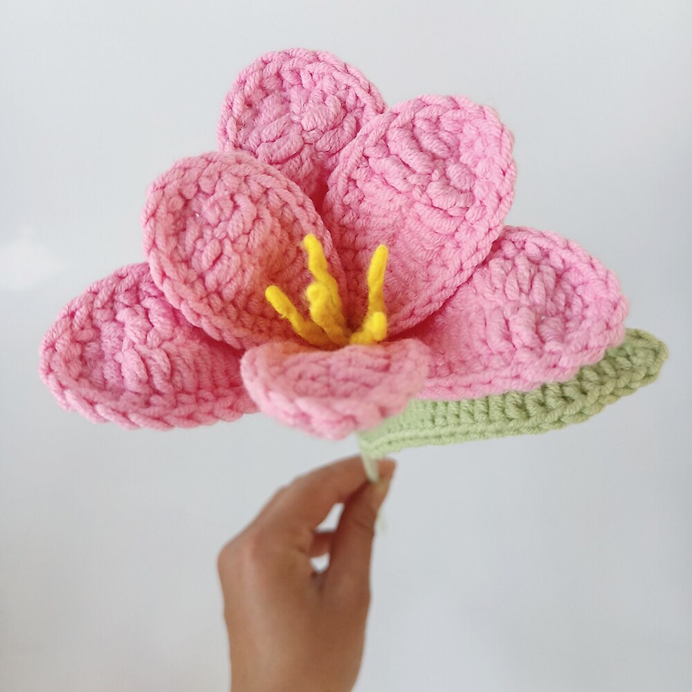 Tulip Crochet Bouquet -sisustus