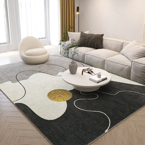 Winnie Luxe Nordic Plush Rug – Cozy & Elegant Home Décor