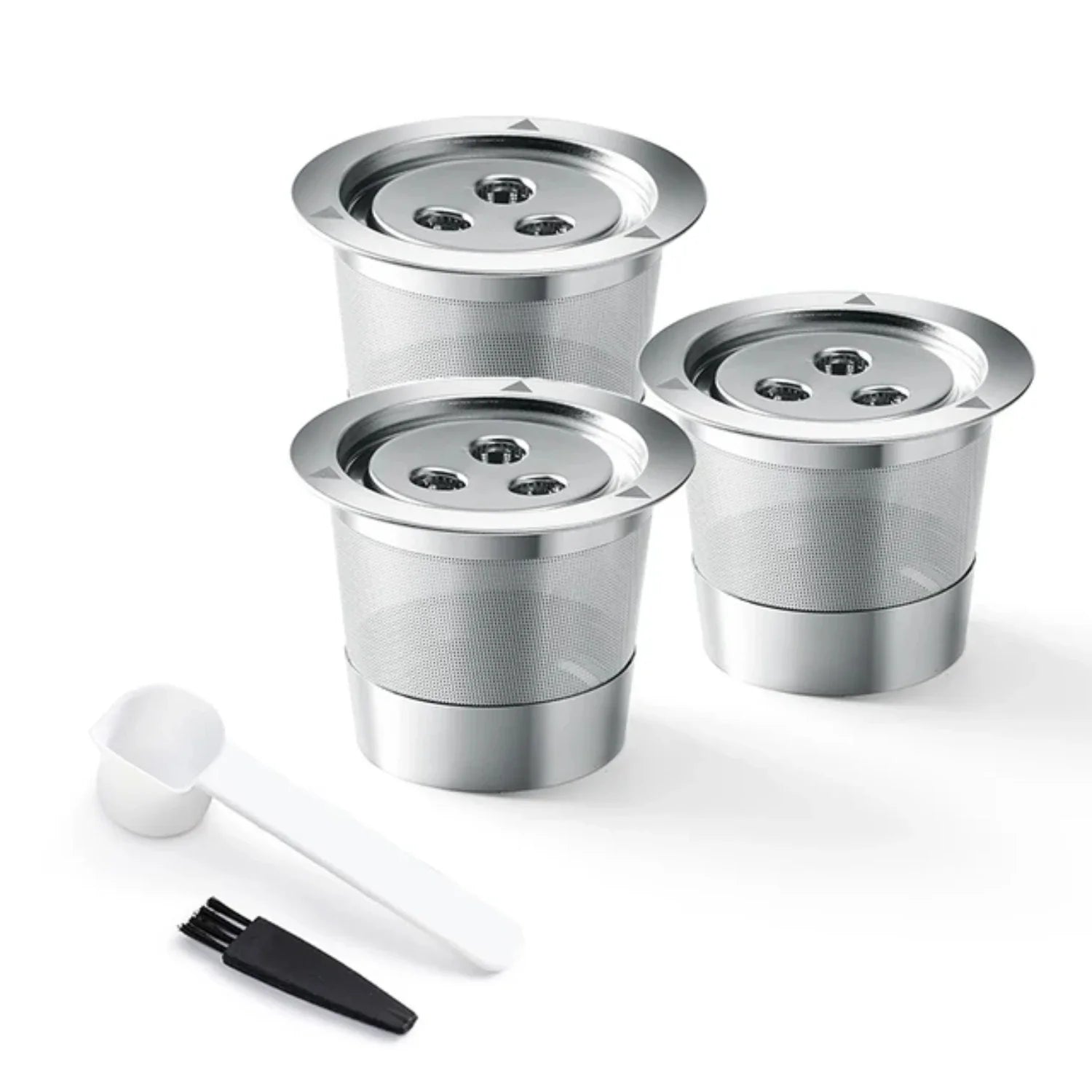 Reusable Stainless Steel K-Cup Coffee Pod Filters for Dual Brew Pro Machines