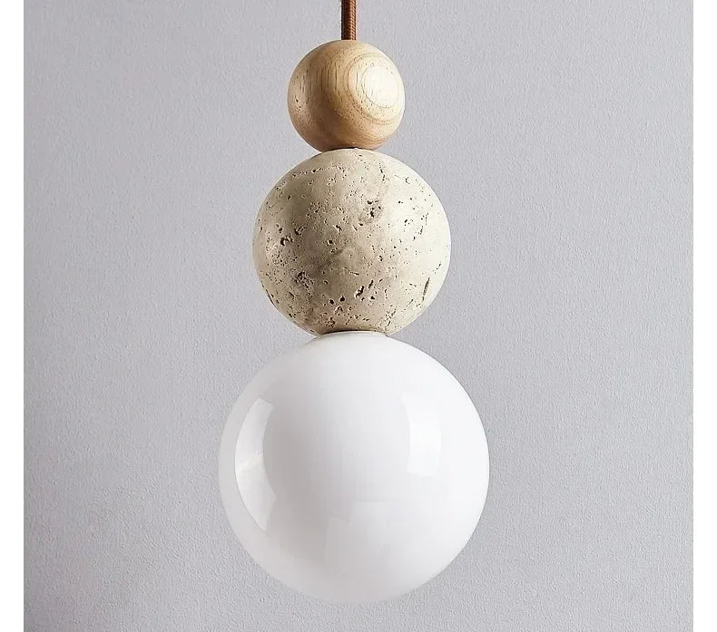 Wabi-Sabi stenen hanglamp