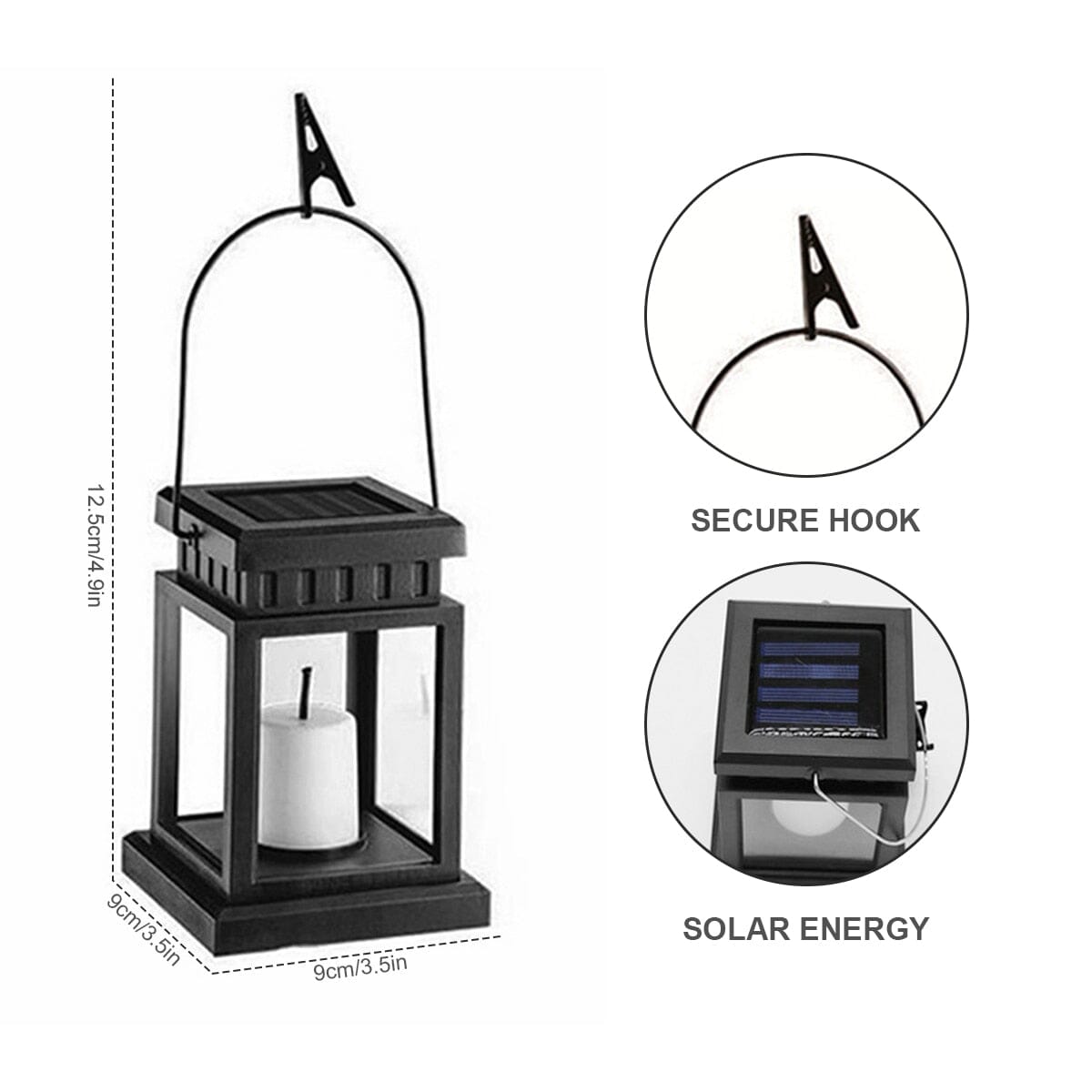 Solar Palace Lantern Garden Lamps