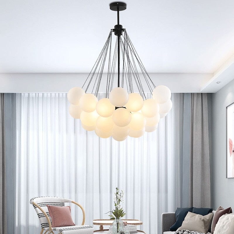 Vrimlo Frosted Ball Chandelier