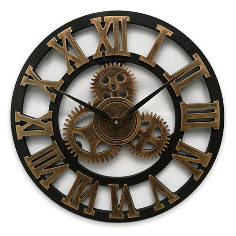 HeritageClock – Horloge murale au design européen en bois