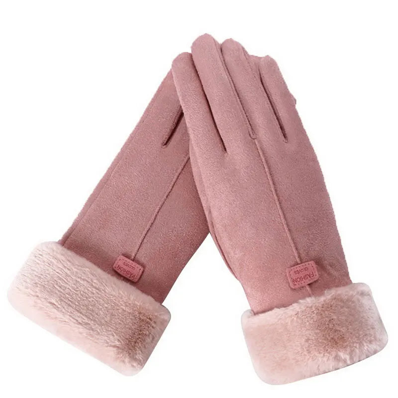 Gants d'hiver classiques en polaire