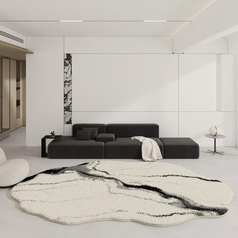 Winnie Modern Minimalist Rug – Soft, Fluffy, and Stylish for Living Spaces